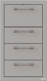 Alfresco 17" Triple Drawer, Towel Holder Combo designed for functional kitchen storage and organization.